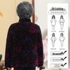Hengyuanxiang Winter Velvet-Enhanced Cotton Jacket for Elderly Women