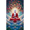 Fantasy Buddha Statue 5D Full Round Diamond Painting Kits Zen Art Buddhist Sculpture DIY Drills Mosaic Embroidery Cross-stitch