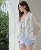 MUSINSA STANDARD WOMAN Women'S Oversized Crinkle Silky Shirt [White]