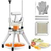 Commercial Vegetable Fruit Chopper 1/4" Blade Heavy Duty Professional Food Dicer Kattex French Fry Cutter Onion Slicer Stainless Steel for