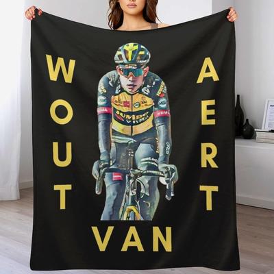 Wout Van Aert Essential Wout Van Aert Wohndecke Weiche Warme Decke Geschenk für Großeltern