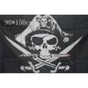 Banner Huge Skull Pirate Flag 90x150cm Decoration For Haunted House KTV Bar Halloween