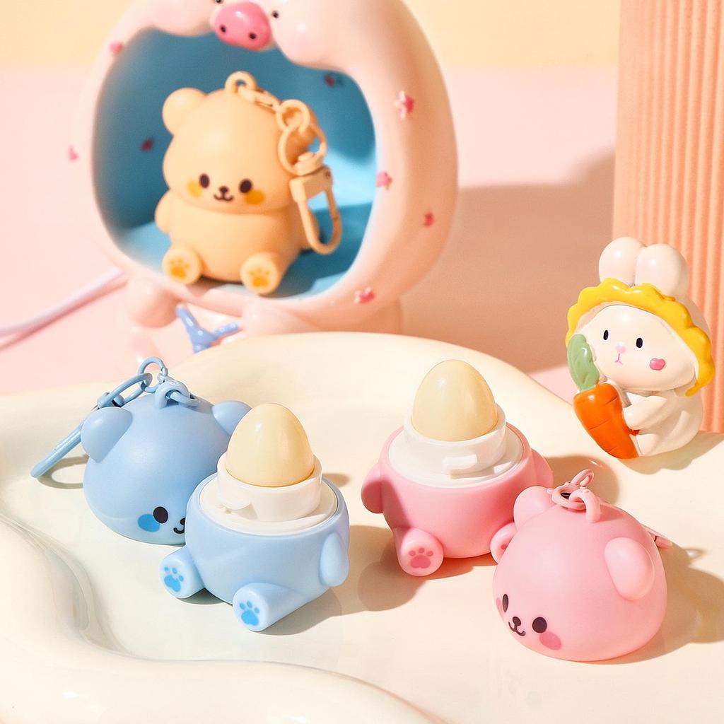 Balsam de buze pentru copii cu aromă de fructe, Ursuleț drăguț: Anti-Crăpare & Iluminare