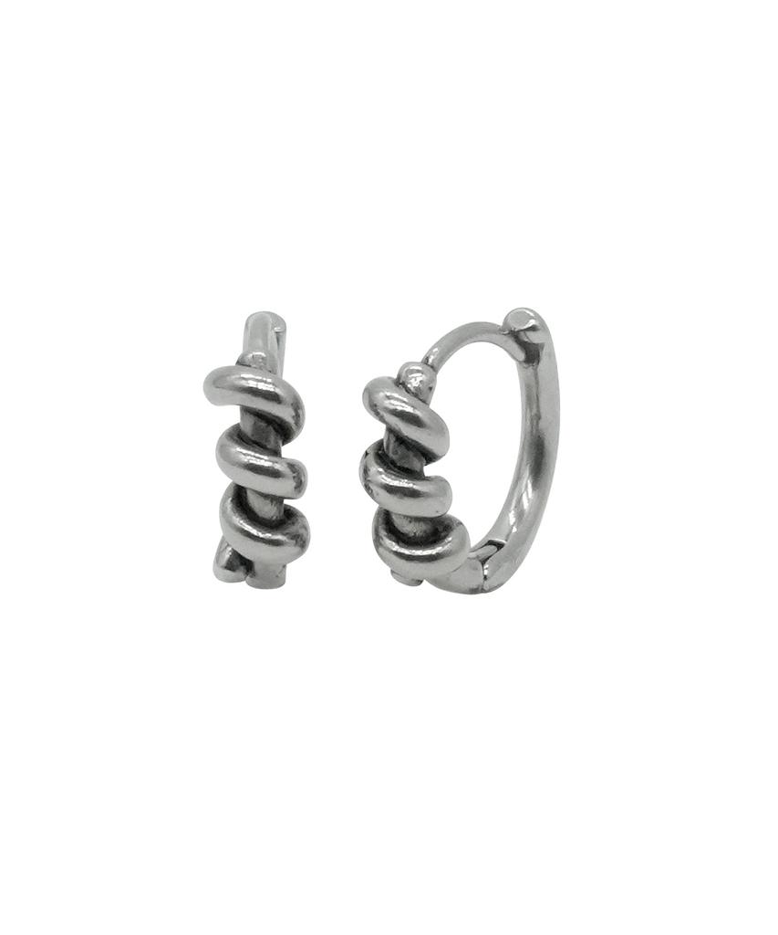 Iamj Coil Cane One-Touch Earrings