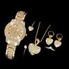 Ladies Watch Love Necklace Jewelry Set Yanyu Popular Love Quartz Watch Women