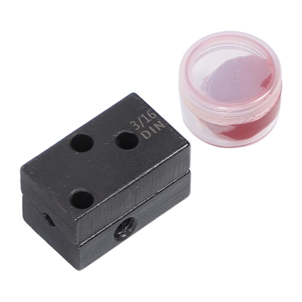 Car Brake Line Flaring Tool Anti  Multi Functional Compact Steel Brake Pipe Reamer for 45 Degree SAE Double Flaring