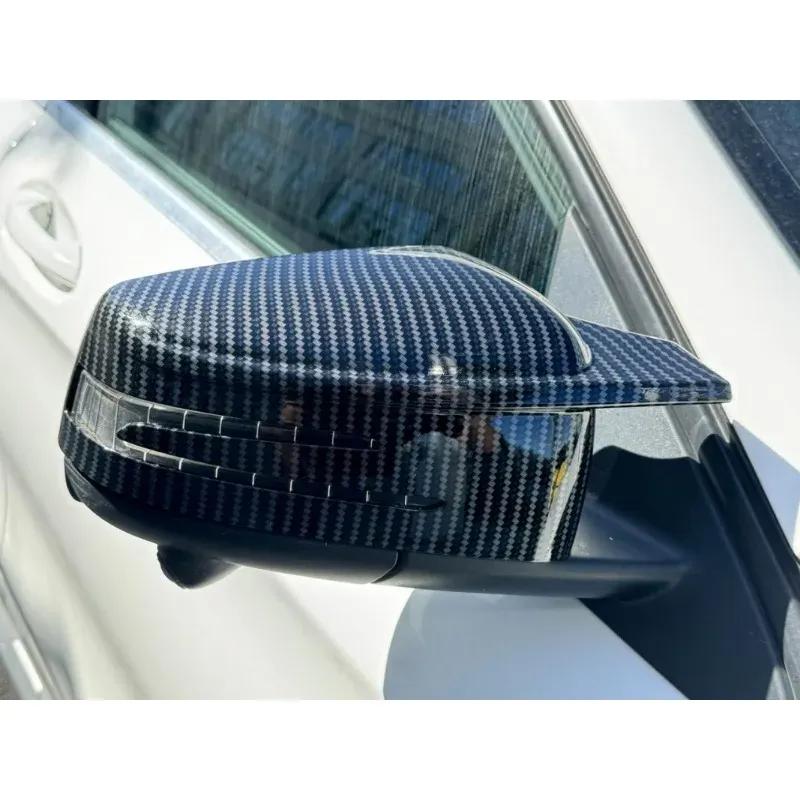 For Mercedes Benz W176 W246 W212 W204 C117 X156 X204 W221 A B C E S CLA GLA GLK Car Rearview Side Mirror Cover Wing Cap Trim