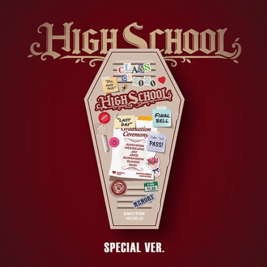 Предзаказ ENHYPEN Мировая Купонная Карточная Коллекция HIGH SCHOOL Специальная версия.