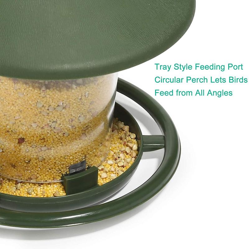 Automatic Bird  Feeder Outdoor Hanging Bird Feeder For Outdoor Garden Yard Decoration