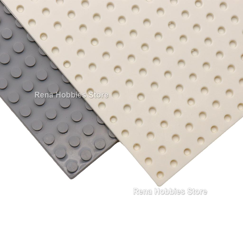 3PCS 32x64 Dots Baseplate DIY Assembled Small Building Blocks Classic Bricks Base Plate for MOC City Figures Construction