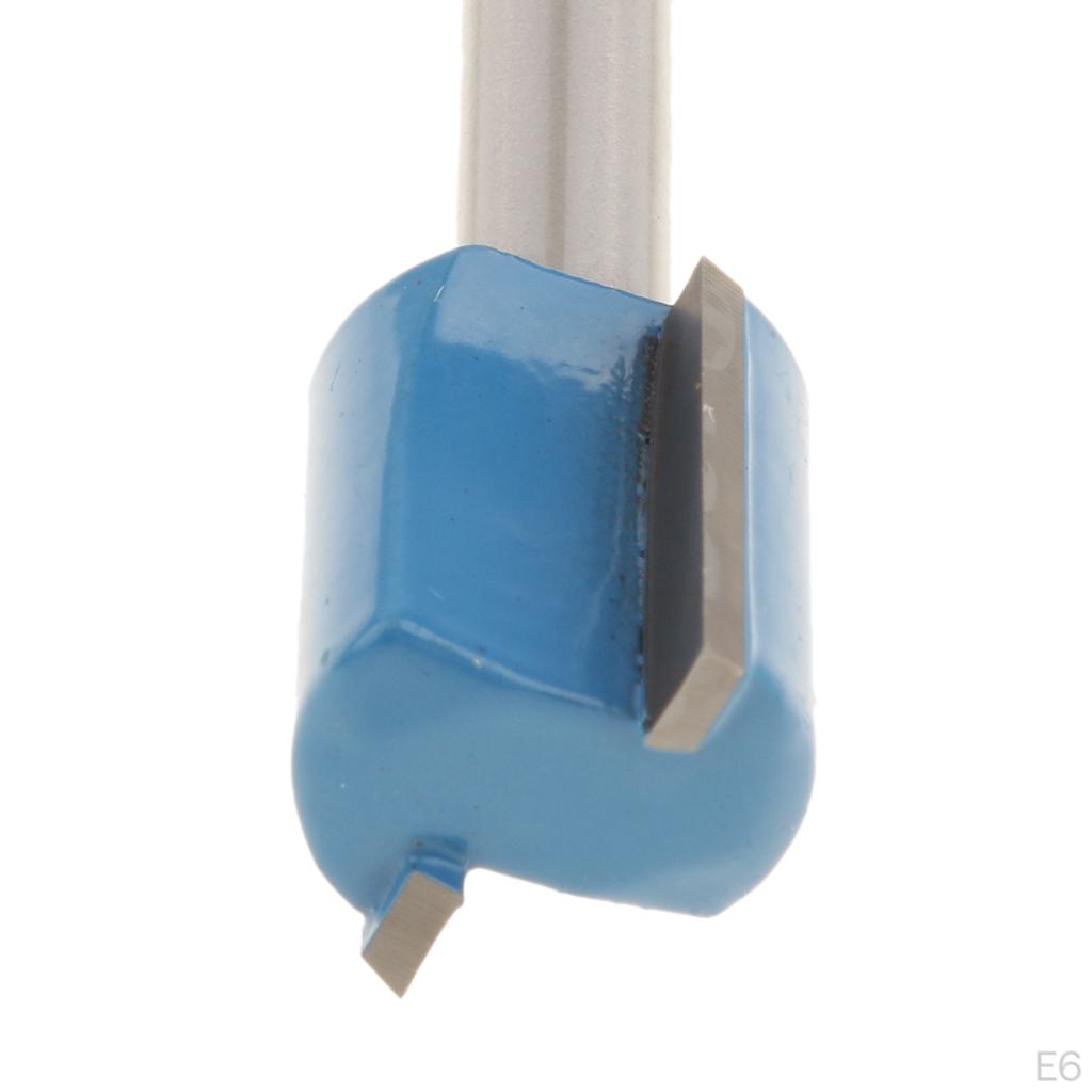 Straight Rod Flush Trim Router Bit 6mm Diameter