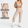 Women's Leopard Print High Waist Yoga Pants Seamless Tummy Control Butt Lifting Leggings Slim Tight Fitness Pants Outdoor Running Sports Long Pants