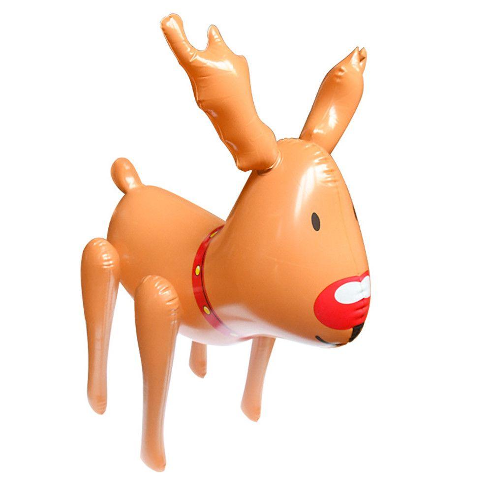 Gift Party Tool Novelty Christmas Reindeer Outdoor Decoration Decoration Ball Inflatable Ball