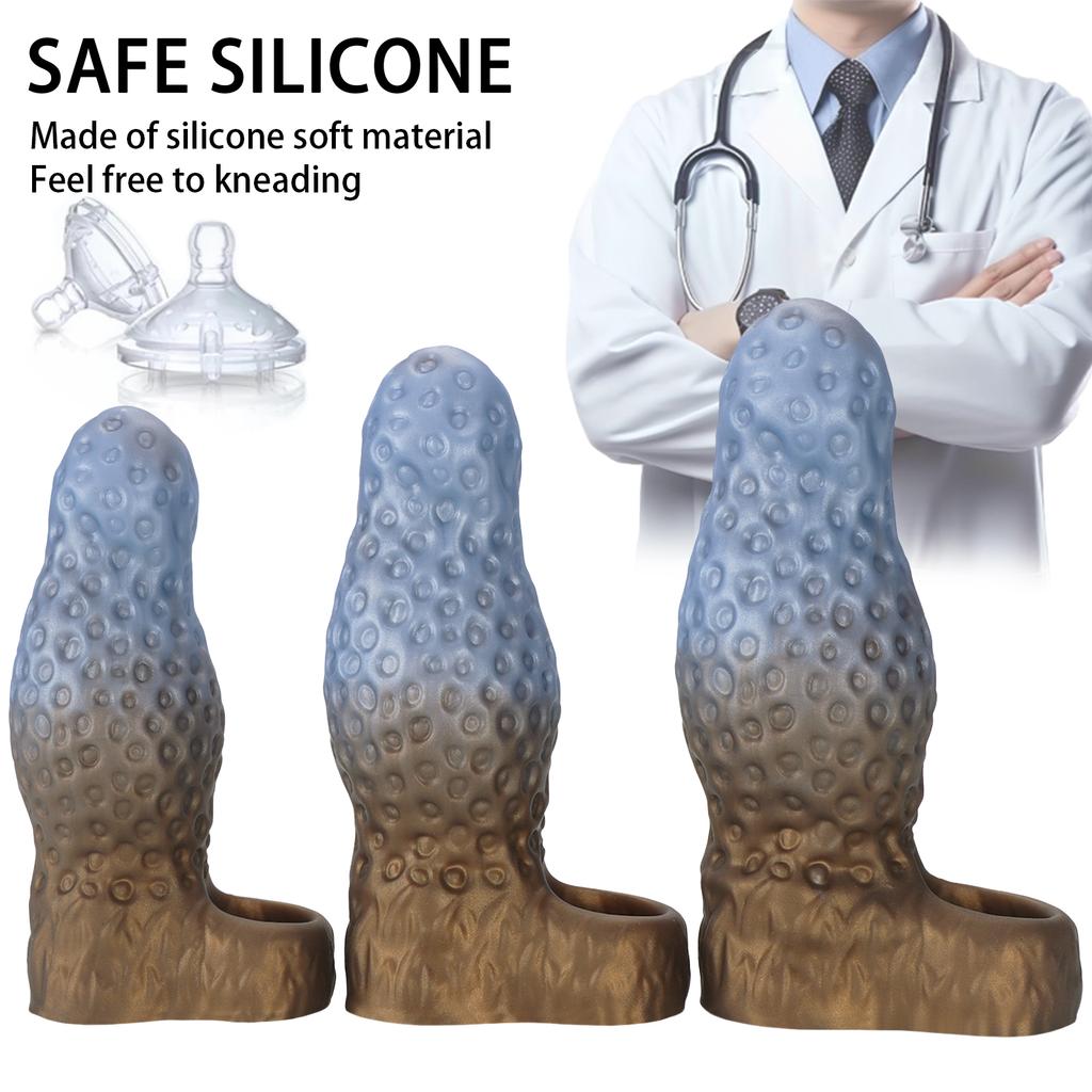 Penis Ring Male Realistic Penis Sleeve Extender Cock Sleeve Dick Enlargement Delay Ejaculation Cock Ring Reusable Condom Sex Toy