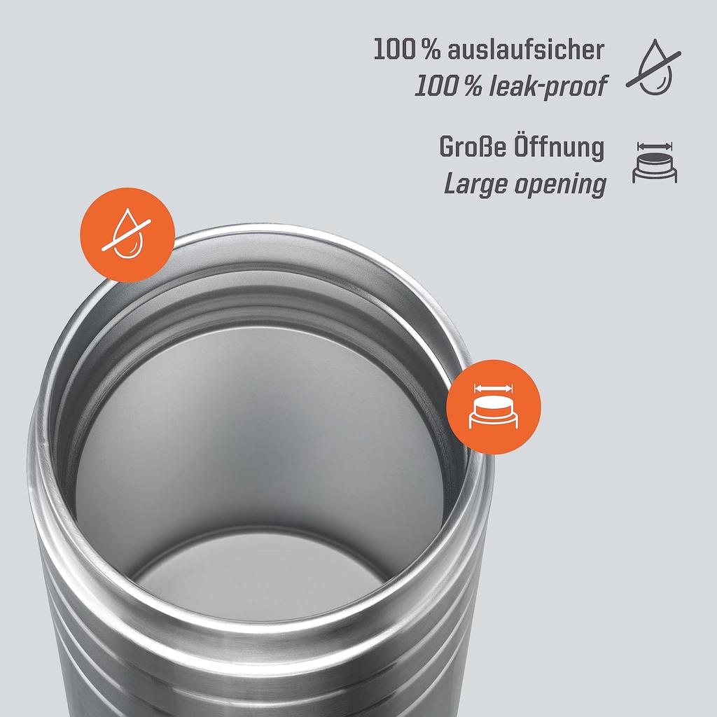 Esbit Outdoor Camping Insulated Food Jug Majoris Silver 550ml ESFJS550TLS