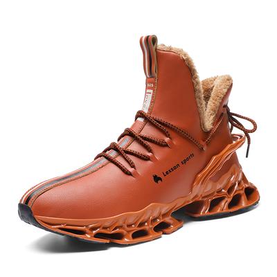 Men Casual Shoes New Retro Plush Thick-soled Autumn and Winter Warm Non-slip Classic Cotton Male Sneakers