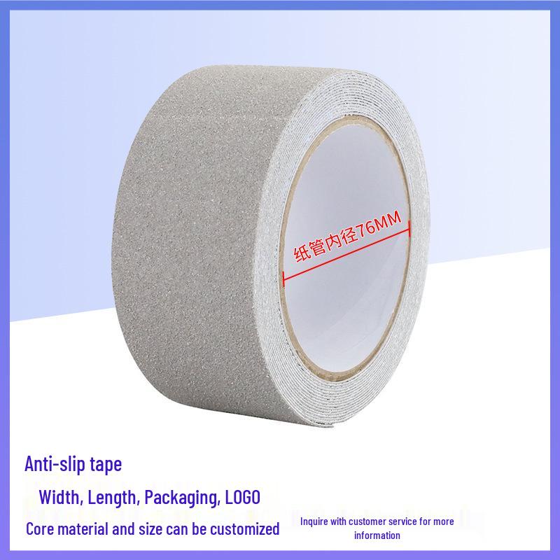 Black Frosted Non-slip Waterproof High-Adhesion Stair Treads Tape for Bathroom Floors