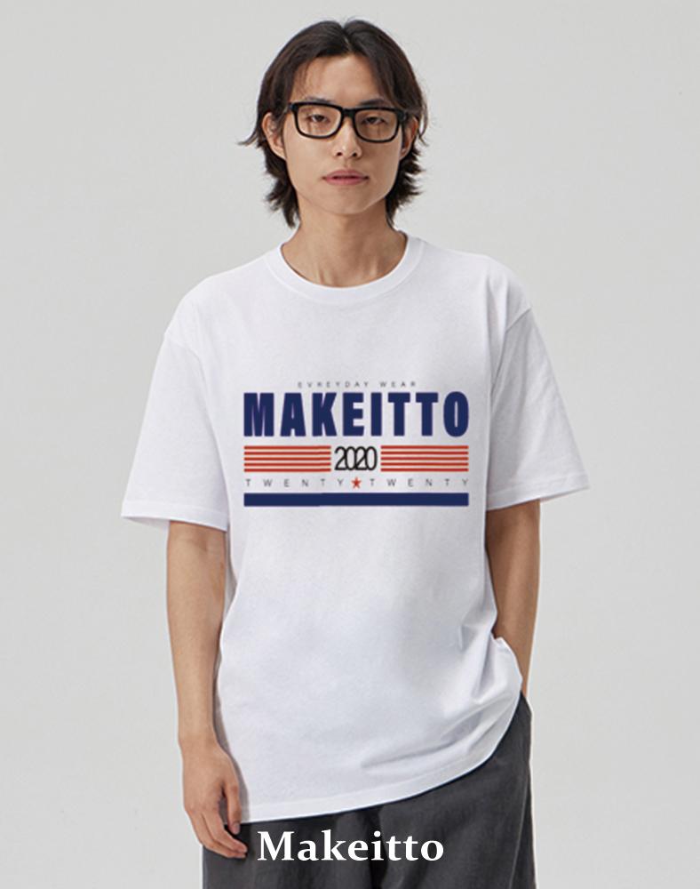 Make It Two [Twenty Twenty] Crew Neck Tee_White Xxl