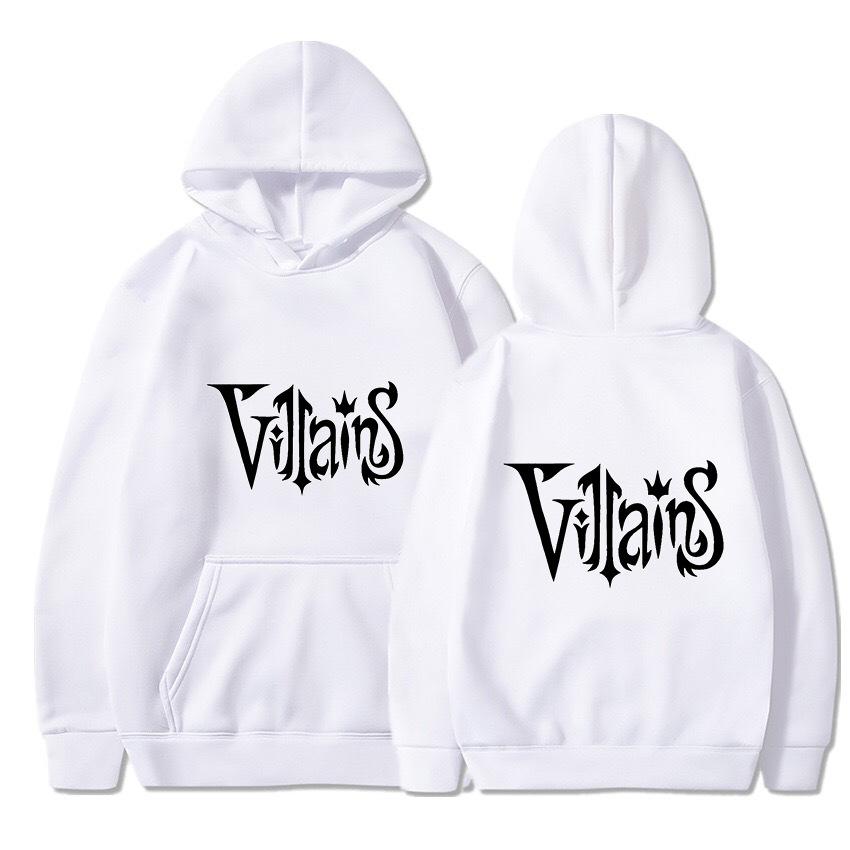 Villains Hoodie Sweatshirts Men Women Fashion Casual  Autumn Winter Fleece Streetwear Tops