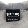THRASHER Long sleeve Parker M gray Back brushed Men's Used