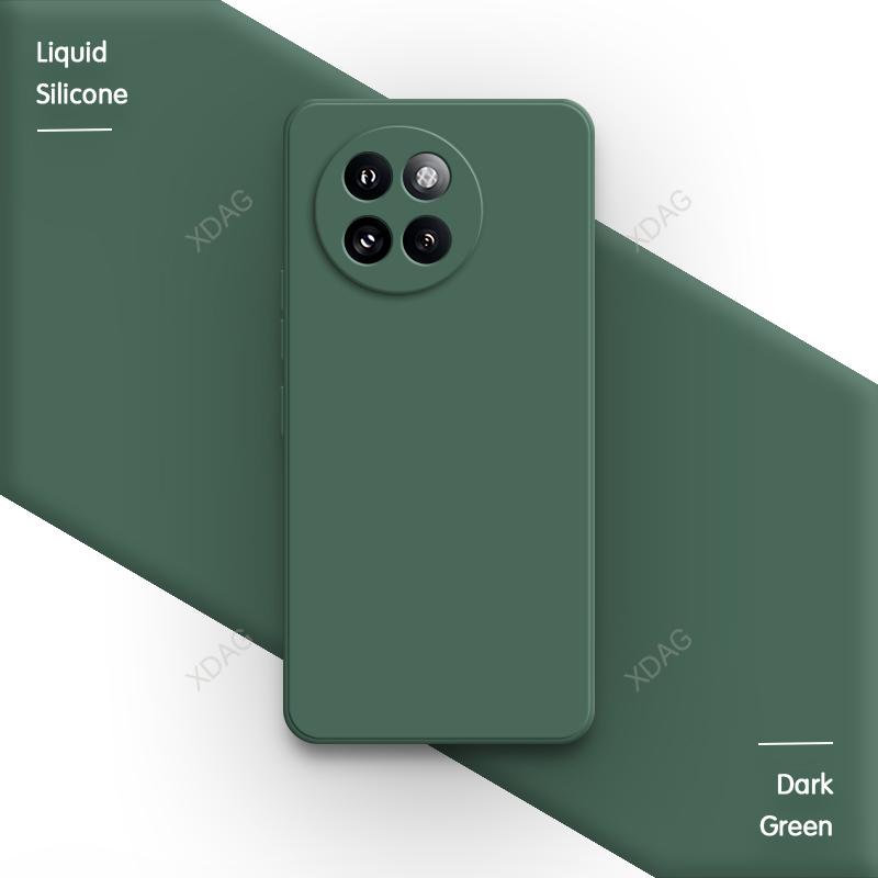 Fashion Liquid Silicone Phone Case for Xiaomi Civi 4 Pro 5G Shell Camera Protection Original Soft Straight Edge Back Cover Funda