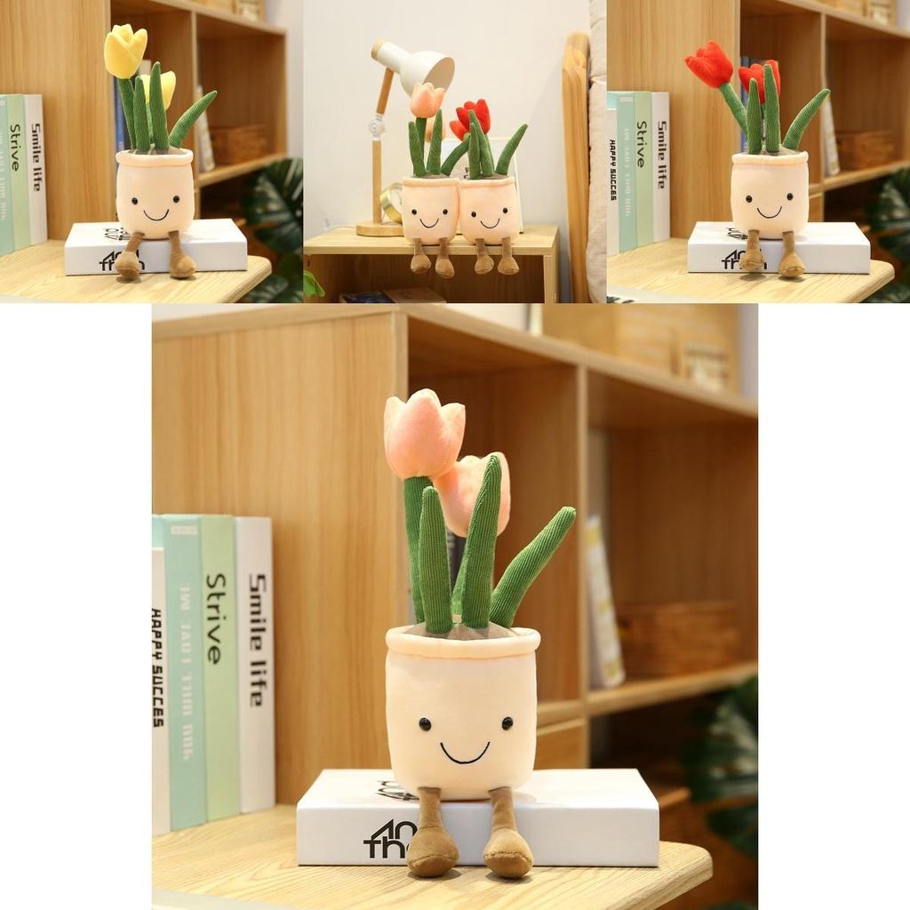 Cute And Playful Tulip Succulent Plush For All Ages Great For Gifts And Nap Time