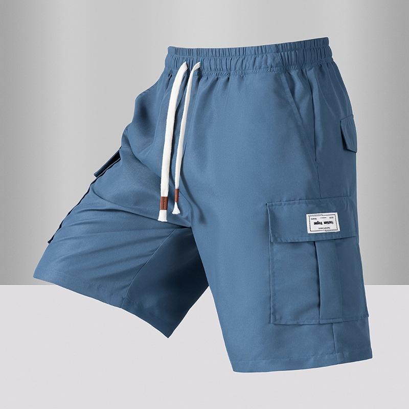 Men's Casual Pants, Loose Five Quarter Pants, Summer Men's Straight Leg Work Pants, Men's Shorts