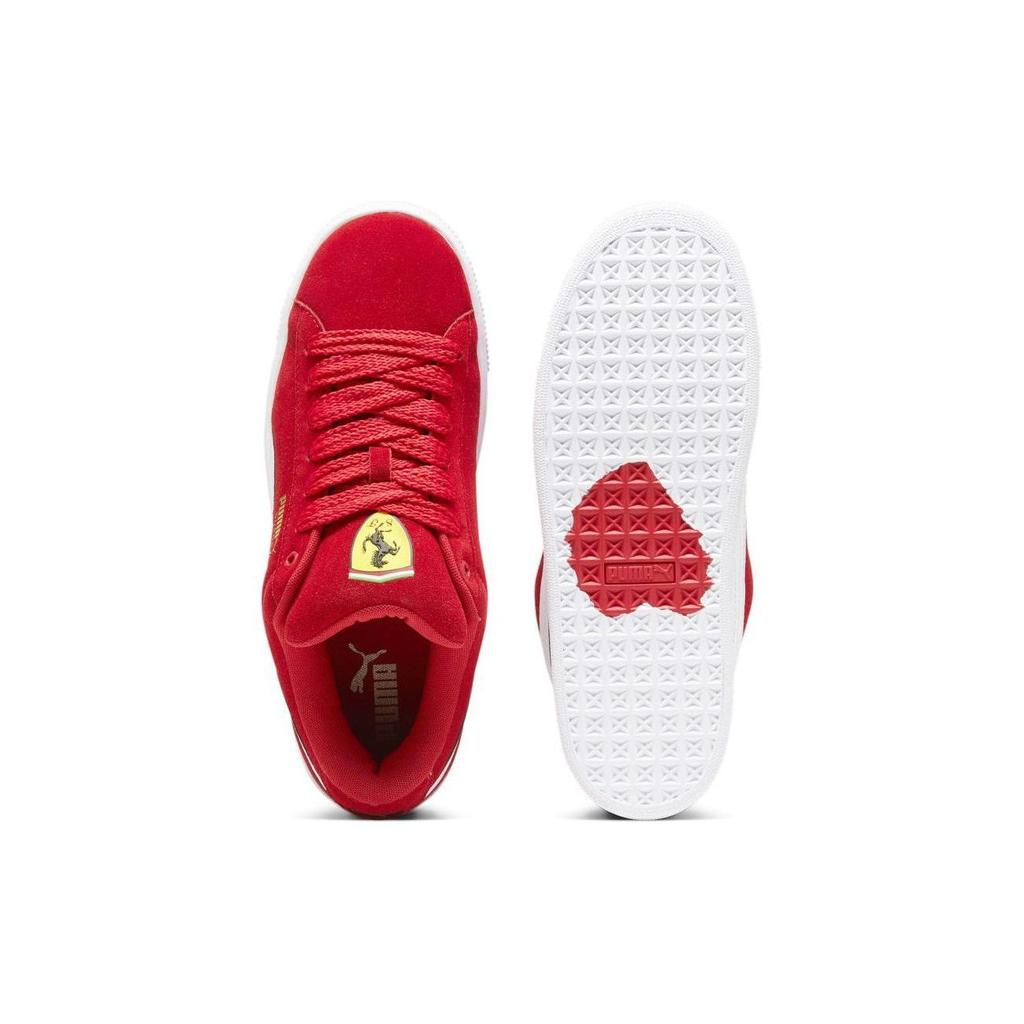 Puma Scuderia Ferrari x Suede XL Rød Hvit Unisex Sneakers Rød 308220-02