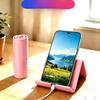 Silicone Desktop Phone Tablet Foldable Portable Multifunctional Lazy Bracket Non Slip with Charging Hole for Travel Home Office