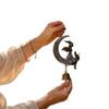 New Arrival Witch Moon Wind Chime - Vintage Resin Hanging Bell Ornament for Halloween Garden Porch Patio Home Decor