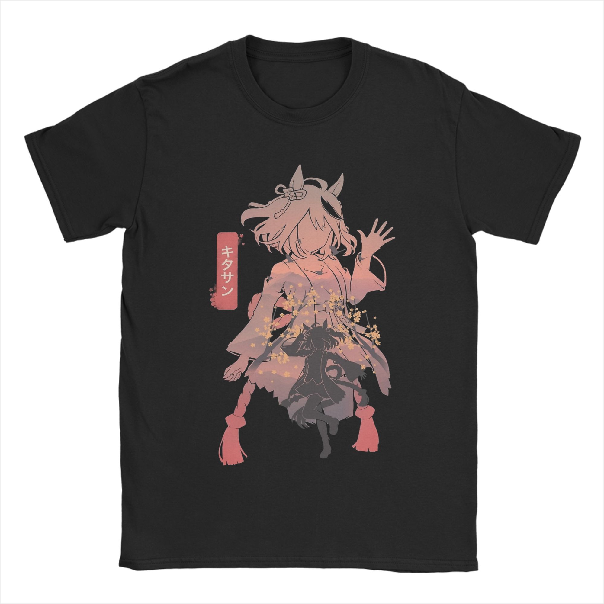 

Matikanetannhauser Uma Musume Аниме Футболки Унисекс Винтажные Хлопковые Футболки С Круглым Вырезом С Коротким Рукавом Летняя Одежда S