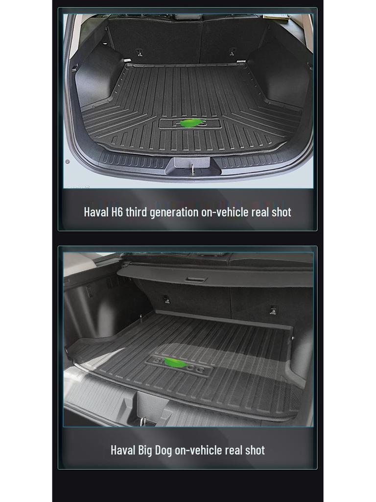 2023 BYD Frigate 07 Trunk Mat: Eco-Friendly, Waterproof, Wear-Resistant TPE Tail Box Protector