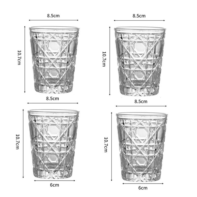 10.7oz 310ml Pahar de Whisky Clasice Cupe de Cocktail Brandy Stil European Sticlă de Apă Transparentă Pahar Tumbler pentru Vin Străin