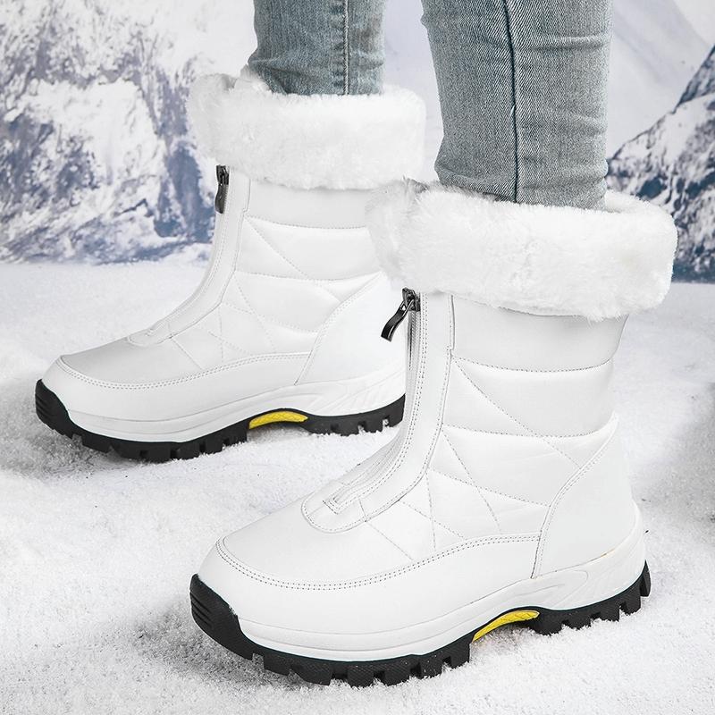 Snow boots winter wool warm cotton shoes sports shoes high top cotton shoes outdoor hiking shoes boots