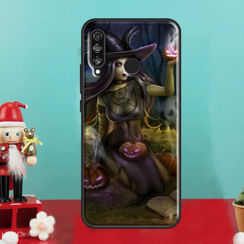 Halloween Böse Hexe Für Huawei Nova Y70 Y90 Y60 Y72 Y61 Y91 12s 12i 11i 7i 8i 9 10 SE P60 Pro P30 P40 Lite Hülle