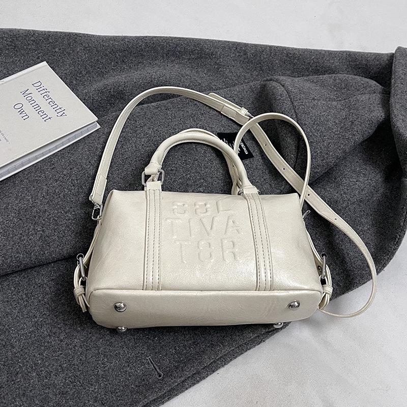 Women's Versatile Retro Boston Crossbody Bag