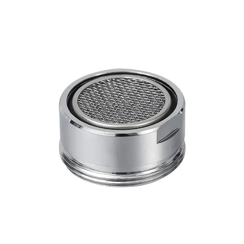 

Efficient Water Saving Brass Faucet Aerator 24mm Thread with Detachable Nozzle Filter Kitchen Supplies Casual Use