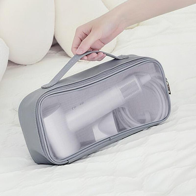 Travel Organizer for Hair Styling Tools Compact Heat-Resistant Storage Case for Blow Dryers Curling Irons Straighteners Portable