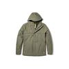 Af Wr Benton Shell Sports Casual Solid Color Hooded Woven Jacket Men Jacket Sage-Green A695W-590