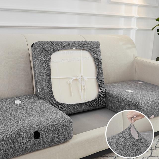 

Printing Elasticity Sofa Chair Seat Cushion Cover Household Furniture Protector High Quality Designed For Kids Stretch Washable Removable Sofa Back Cushion Cover