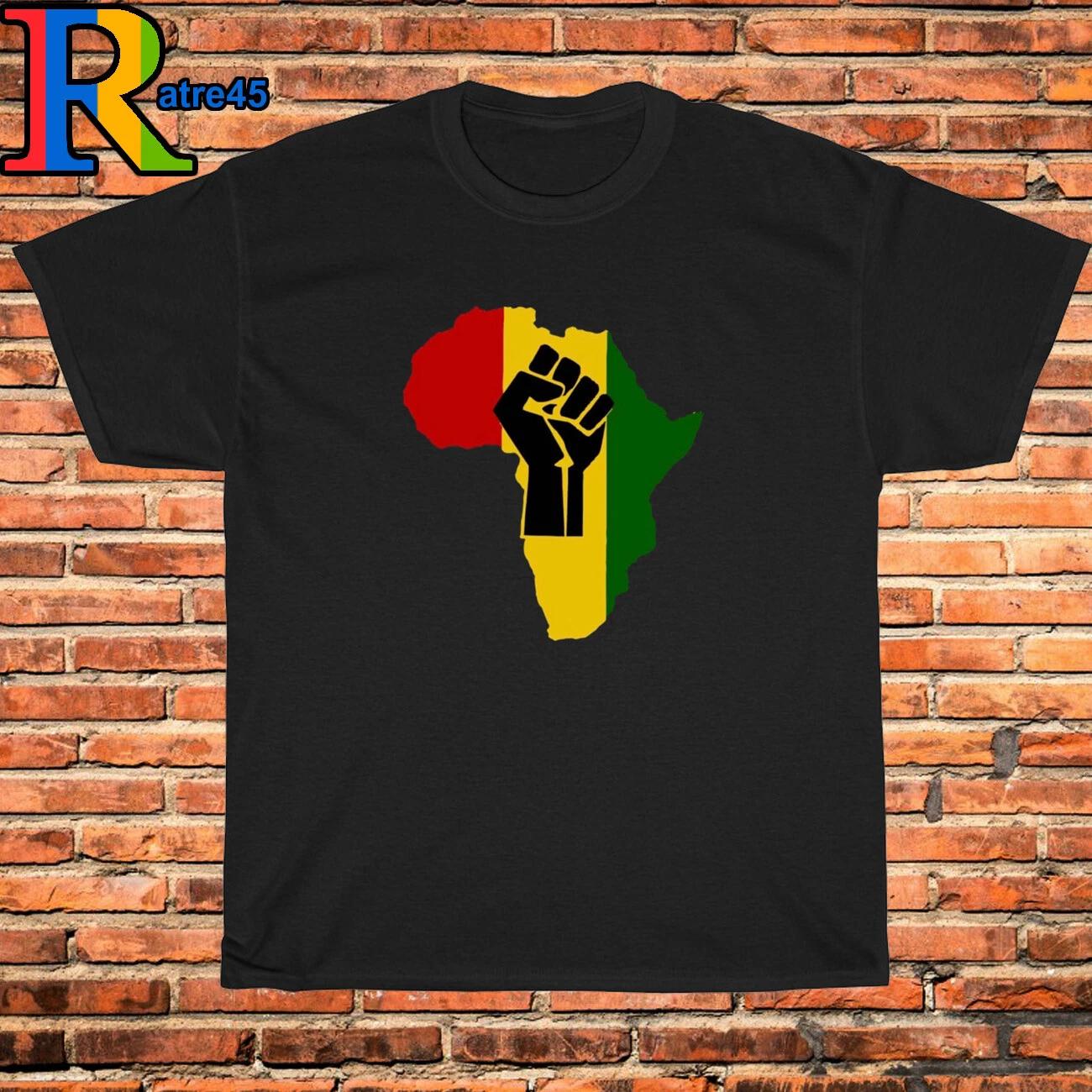 Men s and Women s T-shirts Africa Rasta Reggae S