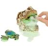 Grossmos - tête de dinosaure géante - découvre tes mini dinosaures dans le slime - 4 modèles à collectionner - aléatoire