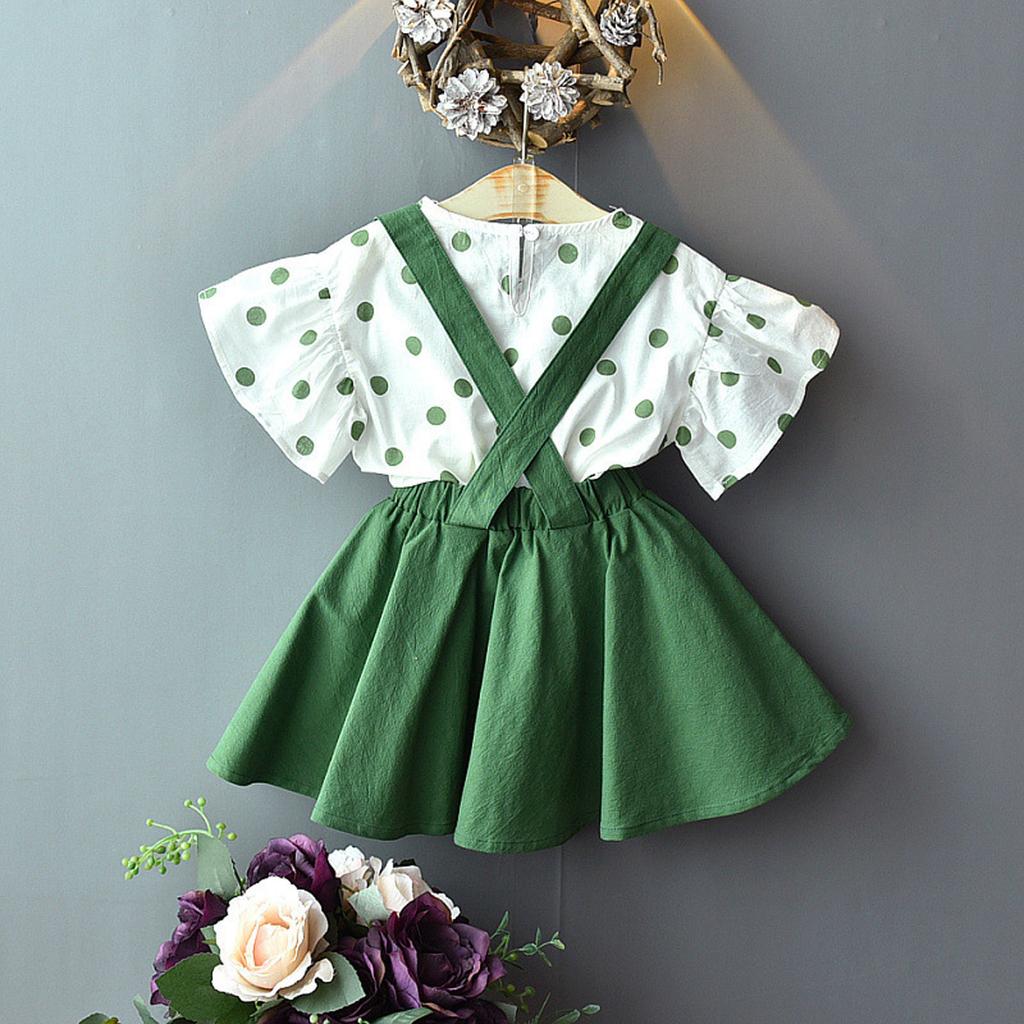 Girls Clothing Sets New Summer T-shirt+Bottoms 2Pcs For Kids Sets Outfits