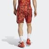 Adidas SS23 French Open Series Tennis Paris Heat.Rdy Two-In-One Shorts Tie-Dye Print Straight Casual Shorts Men Shorts Red HT7224