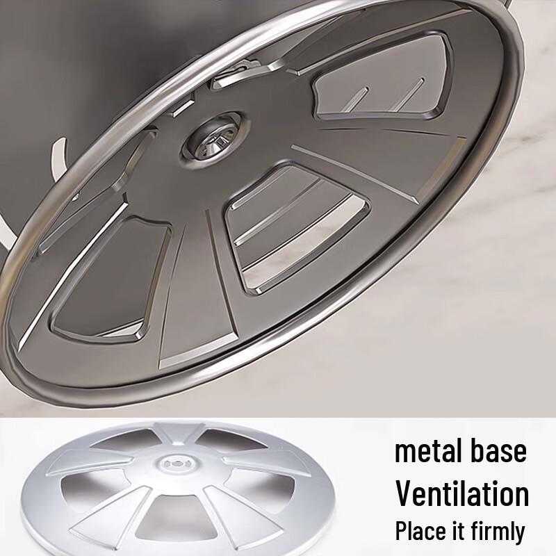 Yingbai Modern 3-Tier Rotating Kitchen Spice Rack