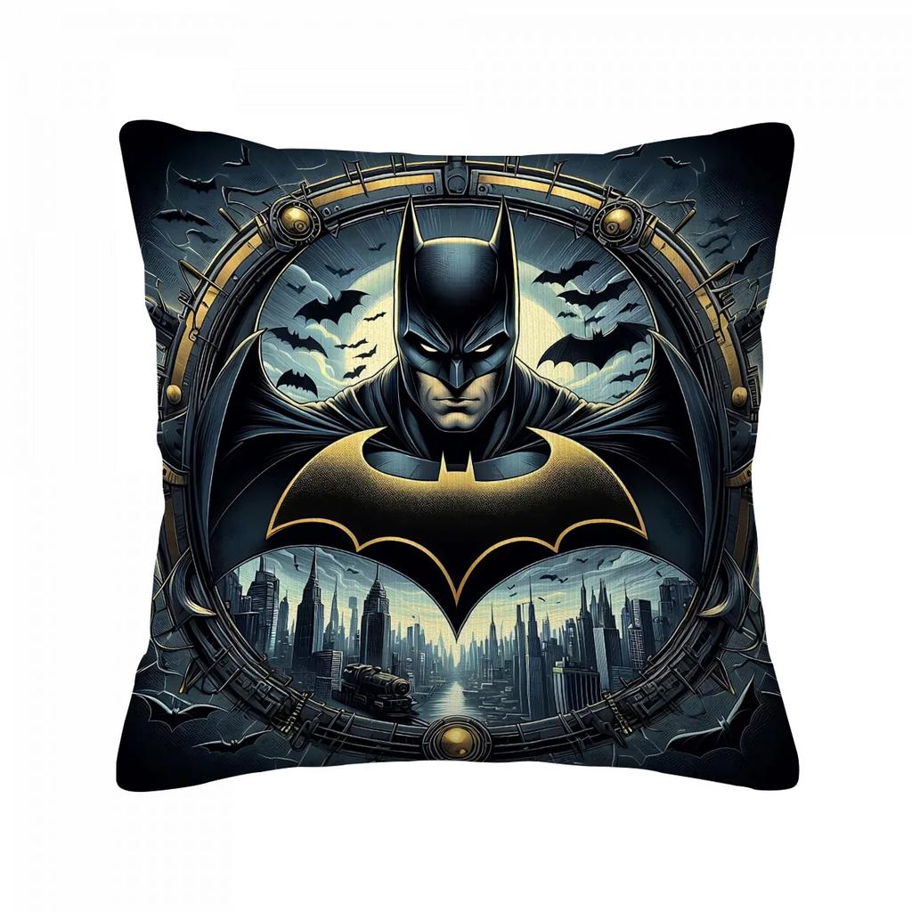 Batman Things for the Room Throw Pillow Cases Cover Decorative Pillows Interior Decoration Personalized Gifts Home Decorations