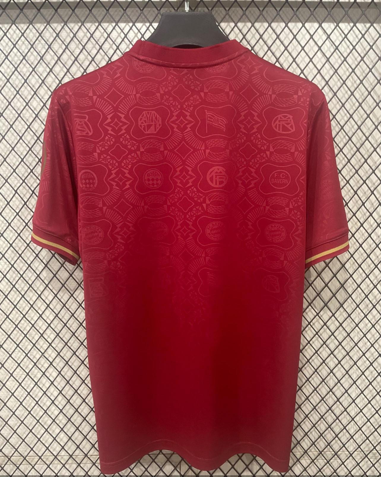 125th Anniversary Edition Bairen Munich Jersey No. 25 Muller No. 9 Kane No. 42 Musiala Football Jersey S size (height 165-170cm)