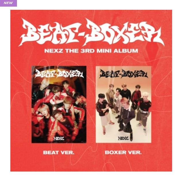 [Pre-order] NEXZ Mini 3rd Album “Beat-Boxer” Standard Edition – Random 1 of 2 or 2 Set