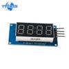 TM1637 4-Bit Digital-LED-Anzeigemodul 0,36 Zoll Uhr Rote Anodenröhre Vier serielle Treiberplatine für Arduino