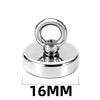 N52 D16-D48 Salvage Magnet Heavy Duty Search Magnets Strong Neodymium Magnet Deep Sea Fishing Magnets Mounting with Ring Eyebolt